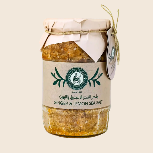 Ginger and Lemon Sea Salt