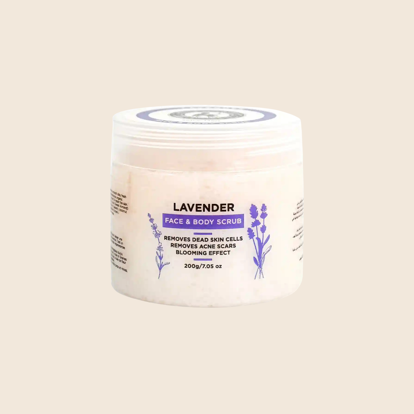 Lavender Face & Body Scrub